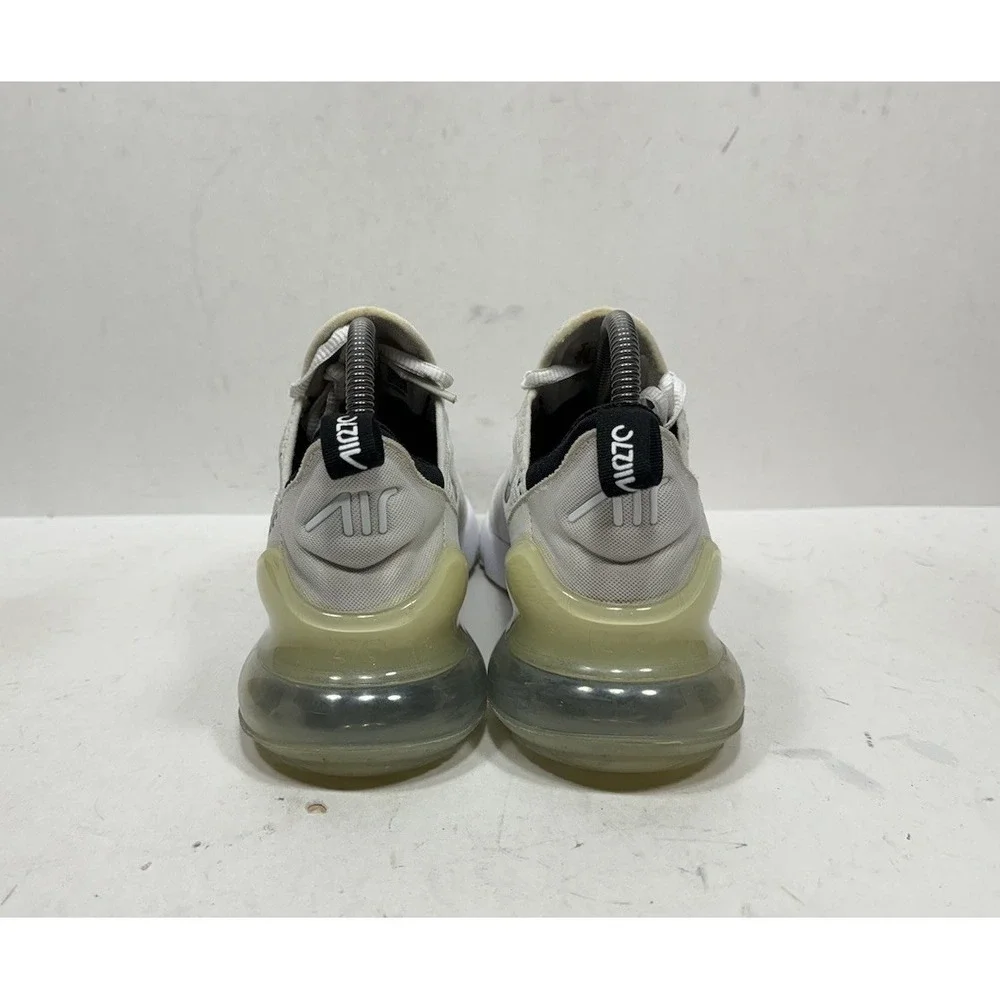 Nike Air Max 270 Women's Size 7 White Black Shoes Sneakers AH6789-100